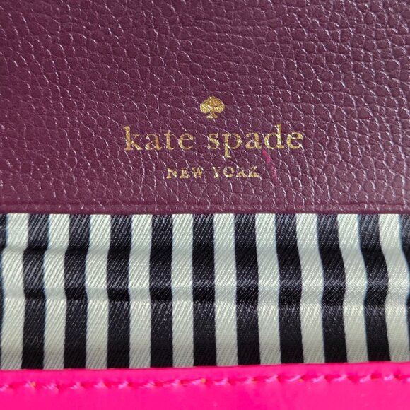 Kate spade scalloped keychain wallet/ card case - Picture 8 of 16